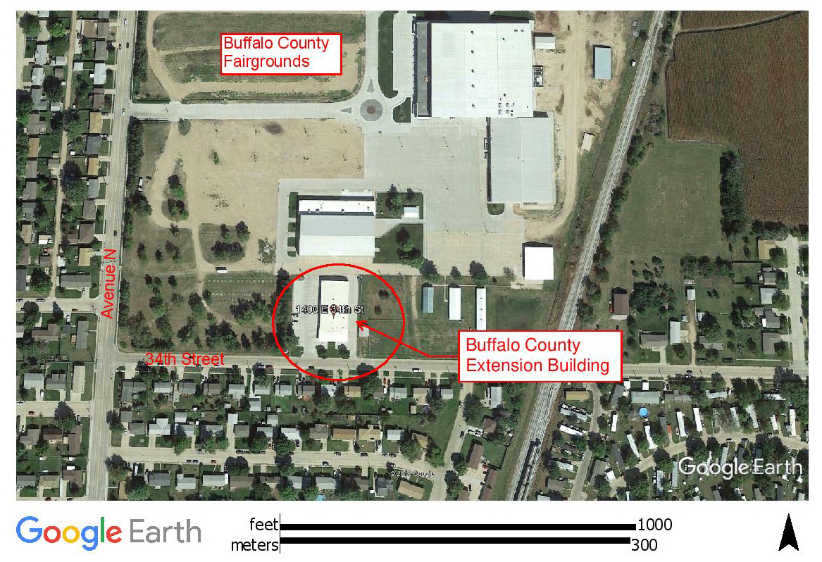 Satellite view of Extension Building