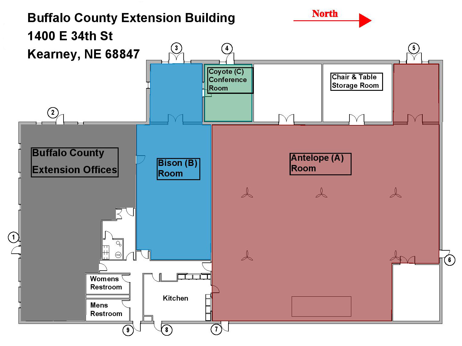 Extension Building floorplan