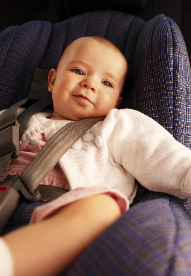 Baby in carseat